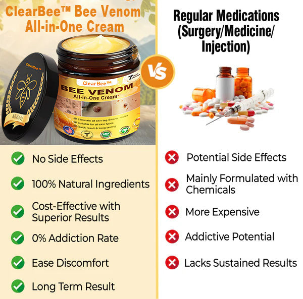ClearBee™ Bee Venom All-in-One Cream US Dermatologist Approved🍃