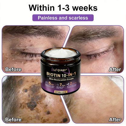 Made and Shipped from USA🍁QIAWI® Biotin 10-in-1 Skin Restoration Cream - Last Day Promotion: 75% OFF