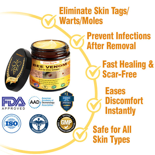 ClearBee™ Bee Venom All-in-One Cream US Dermatologist Approved🍃