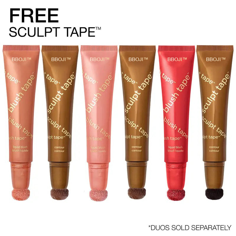 bboji™ blush tape liquid blush - dewy flush for an instant cheek lift effect