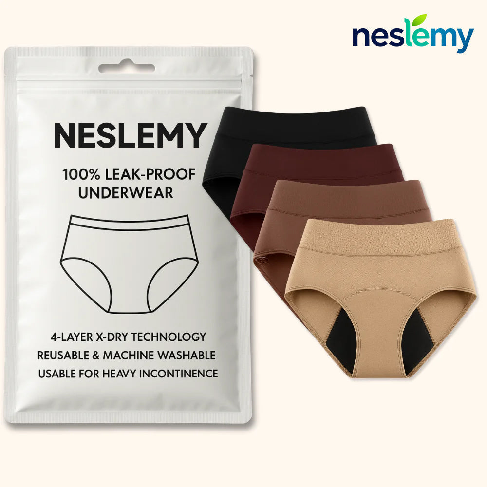 ⏰ Final 3 Hours! 60% OFF 🎀 | NESLEMY™  100% Leak-Proof Underwear🩲