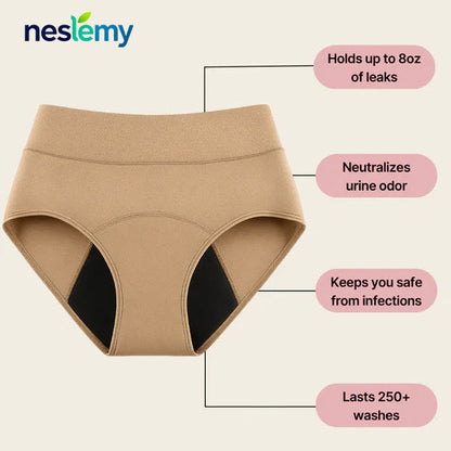⏰ Final 3 Hours! 60% OFF 🎀 | NESLEMY™  100% Leak-Proof Underwear🩲