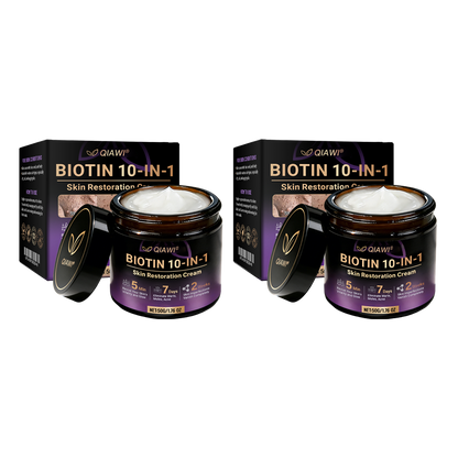 Made and Shipped from USA🍁QIAWI® Biotin 10-in-1 Skin Restoration Cream - Last Day Promotion: 75% OFF