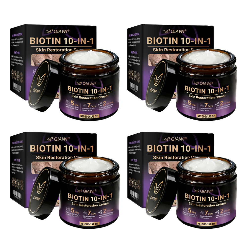 Made and Shipped from USA🍁QIAWI® Biotin 10-in-1 Skin Restoration Cream - Last Day Promotion: 75% OFF