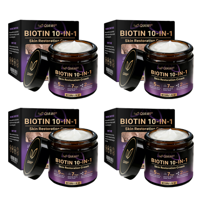 Made and Shipped from USA🍁QIAWI® Biotin 10-in-1 Skin Restoration Cream - Last Day Promotion: 75% OFF