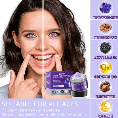 🎁Flash Sale - Don’t Miss Out - BBOJI™ TeethRestoration Mineral Powder🦷(TGA recommended)👩‍⚕️(Treats periodontitis and mouth ulcers, prevents tooth loss, and repairs gum recession)