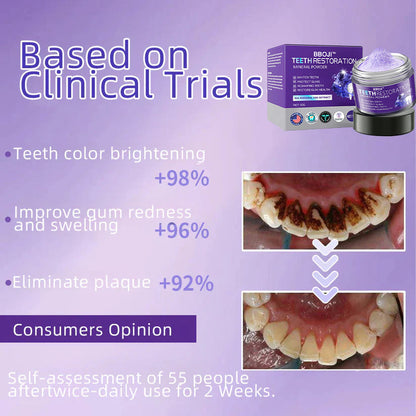 🎁Flash Sale - Don’t Miss Out - BBOJI™ TeethRestoration Mineral Powder🦷(TGA recommended)👩‍⚕️(Treats periodontitis and mouth ulcers, prevents tooth loss, and repairs gum recession)