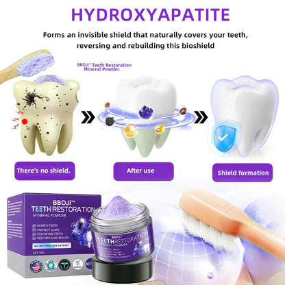 🎁Flash Sale - Don’t Miss Out - BBOJI™ TeethRestoration Mineral Powder🦷(TGA recommended)👩‍⚕️(Treats periodontitis and mouth ulcers, prevents tooth loss, and repairs gum recession)