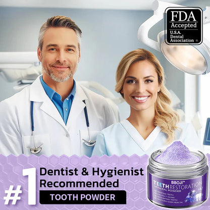 🎁Flash Sale - Don’t Miss Out - BBOJI™ TeethRestoration Mineral Powder🦷(TGA recommended)👩‍⚕️(Treats periodontitis and mouth ulcers, prevents tooth loss, and repairs gum recession)